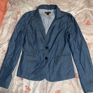 Saco , tela tipo mezclilla